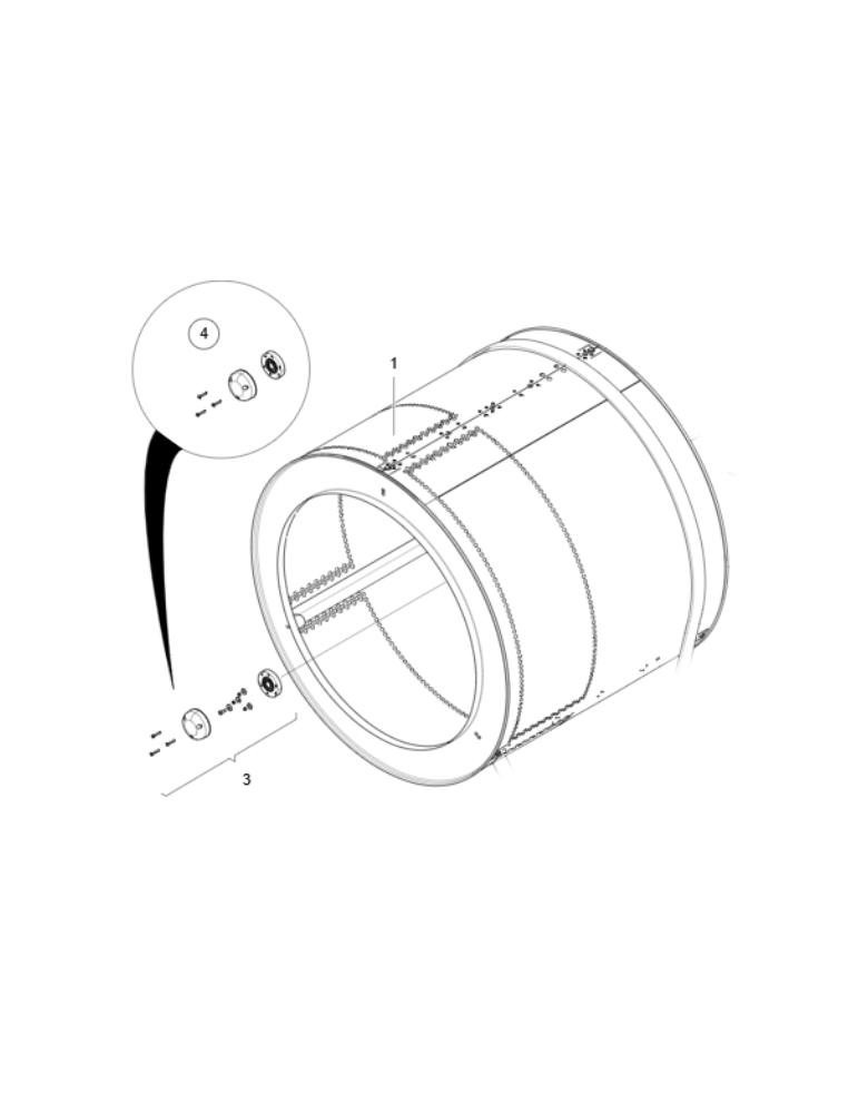 Tambour complet galava