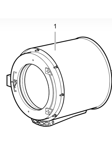 Tambour extérieur Electrolux Professional 18/20Kg