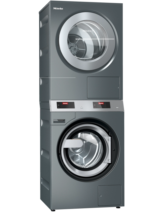 Colonne lave-linge/sèche-linge Professionnel PDW 909 de 9Kg Miele