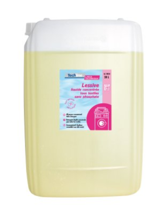 Lessive liquide concentrée tous textiles sans phosphate