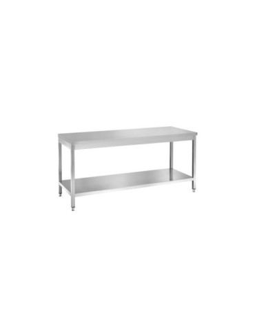 Table inox centrale longueur 1600mm profondeur 700mm