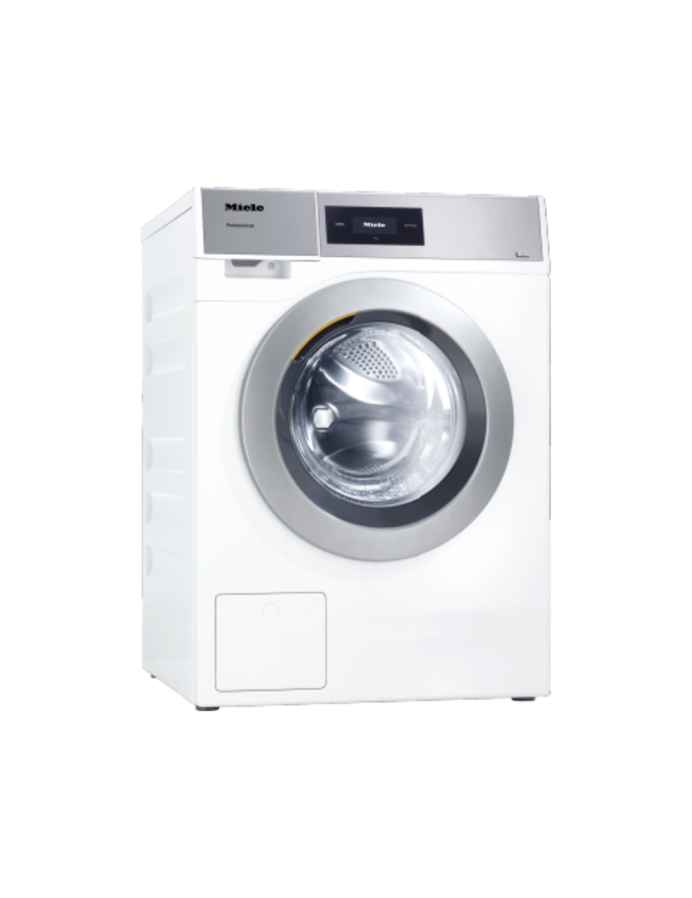 Lave-linge PWM 507 Miele clapet de vidange carrosserie blanche Special (Spécial Restauration rapide)