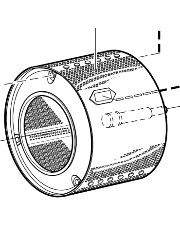 Tambour + pignon arrière complet