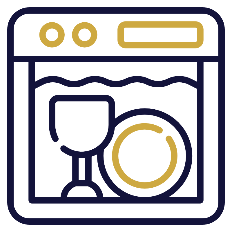 Lave-vaisselle à capot