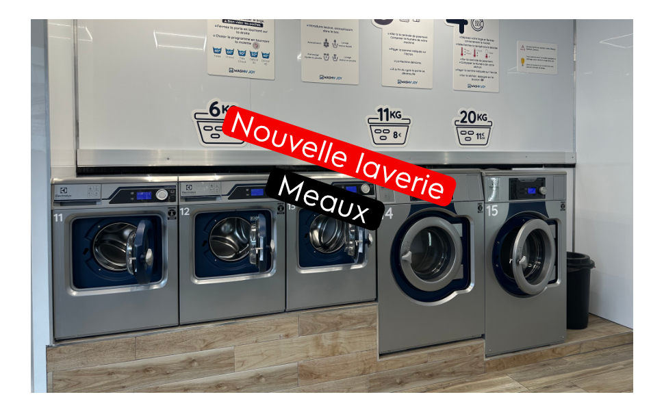 Nouvelle laverie à Meaux