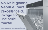 Nouvelle gamme NeoBlue Touch : l’excellence du lavage en une seule touche